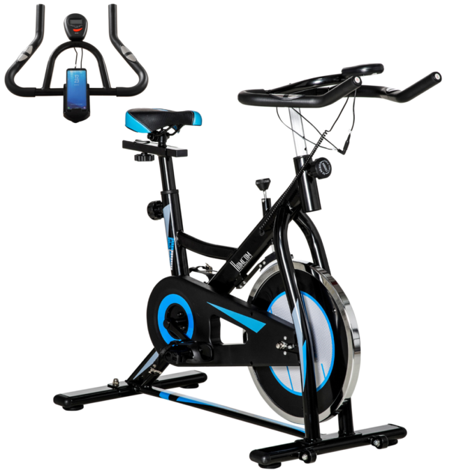 8kg Flywheel Stationary Indoor Exercise Bike Cycling Cardio Workout Bike