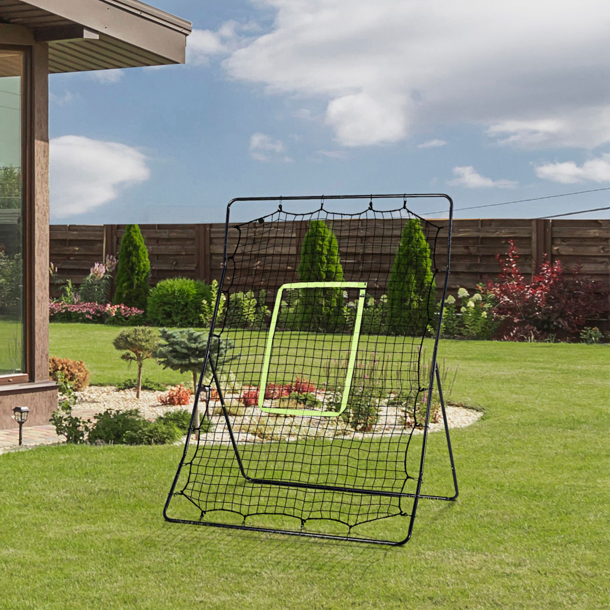 Rebounder Net Aid Multi-Sports Goal Play Teens Adults Baseball Softball Training - Image 2