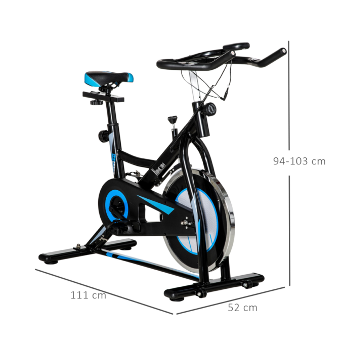 8kg Flywheel Stationary Indoor Exercise Bike Cycling Cardio Workout Bike