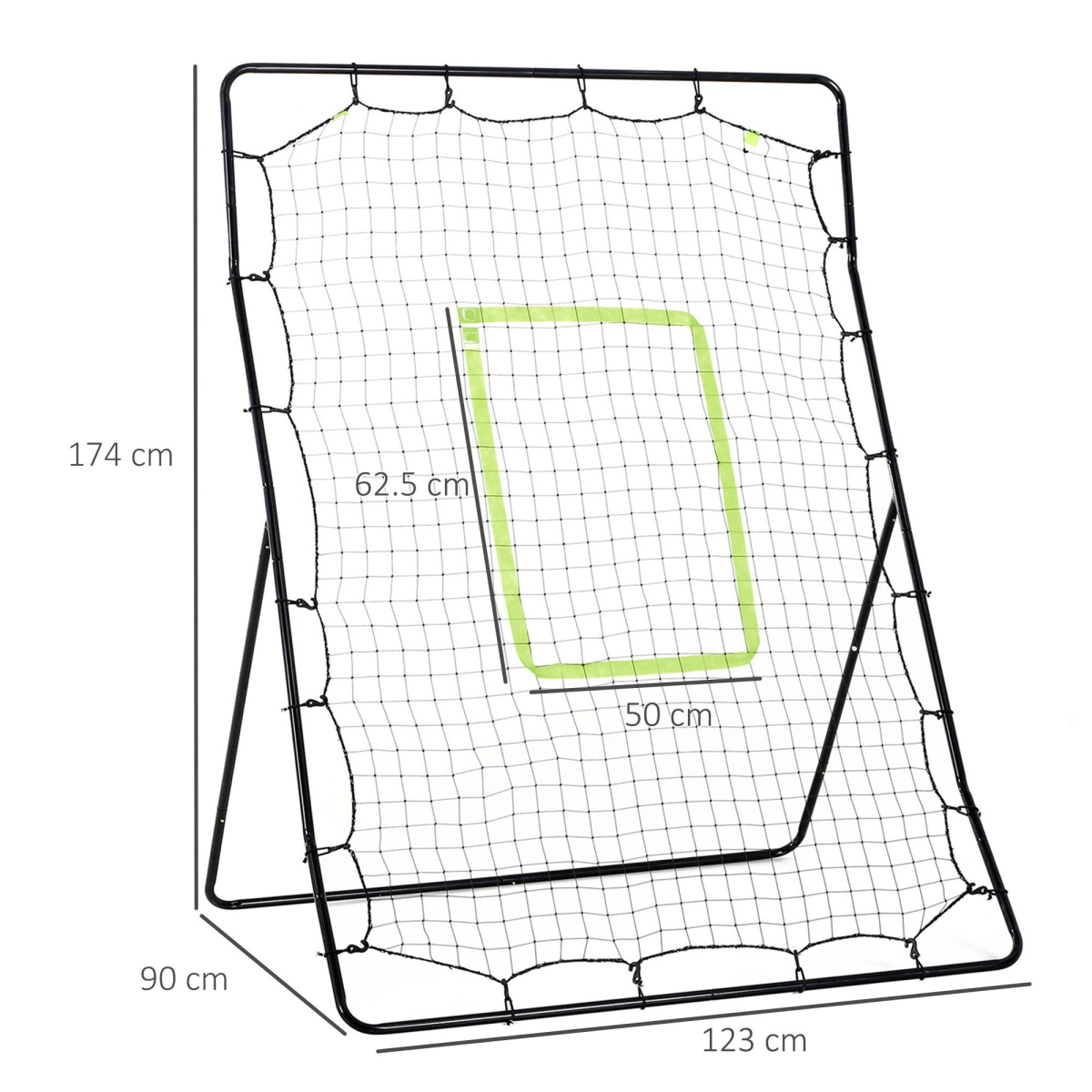 Rebounder Net Aid Multi-Sports Goal Play Teens Adults Baseball Softball Training - Image 3