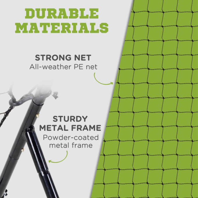 Rebounder Net Aid Multi-Sports Goal Play Teens Adults Baseball Softball Training