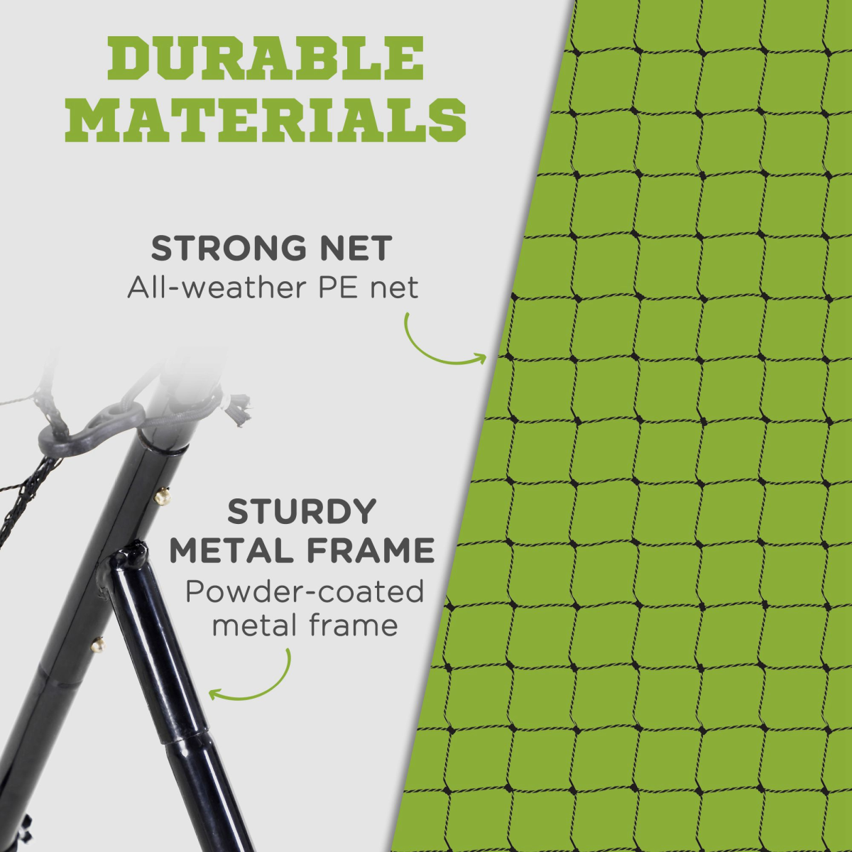 Rebounder Net Aid Multi-Sports Goal Play Teens Adults Baseball Softball Training - Image 5