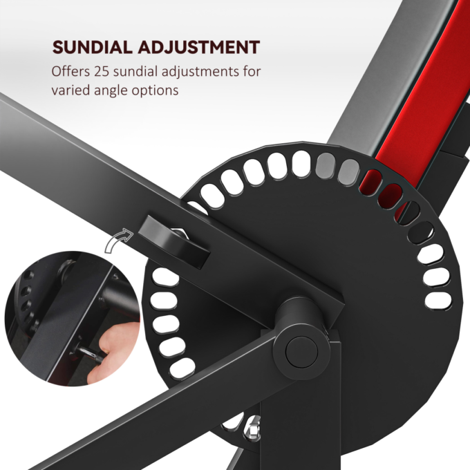 SPORTNOW Adjustable Preacher Curl Bench with Elbow Cushion for Home Gym