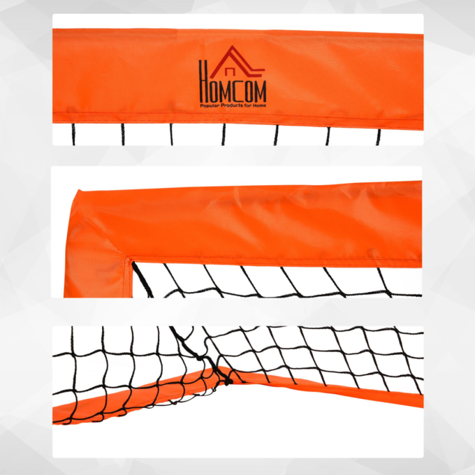HOMCOM Football Goal Folding Outdoor with All Weather Net 6'x3'