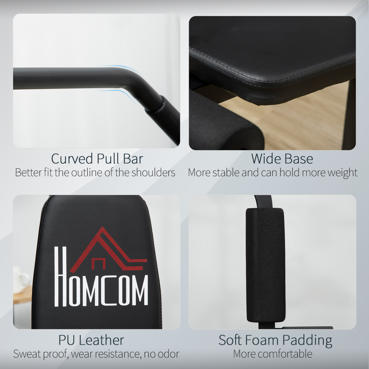 Multifunction Home Gym Machine with 45kg Weights for Full Body Workout HOMCOM - Image 8