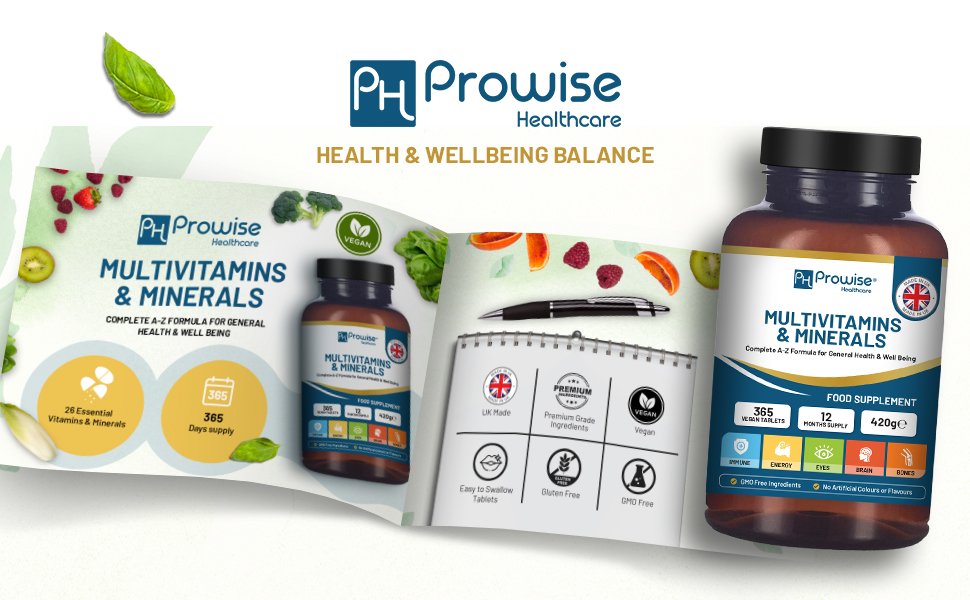 A-Z Multivitamins & Minerals - 365 Vegan Multivitamin Tablets - Image 6