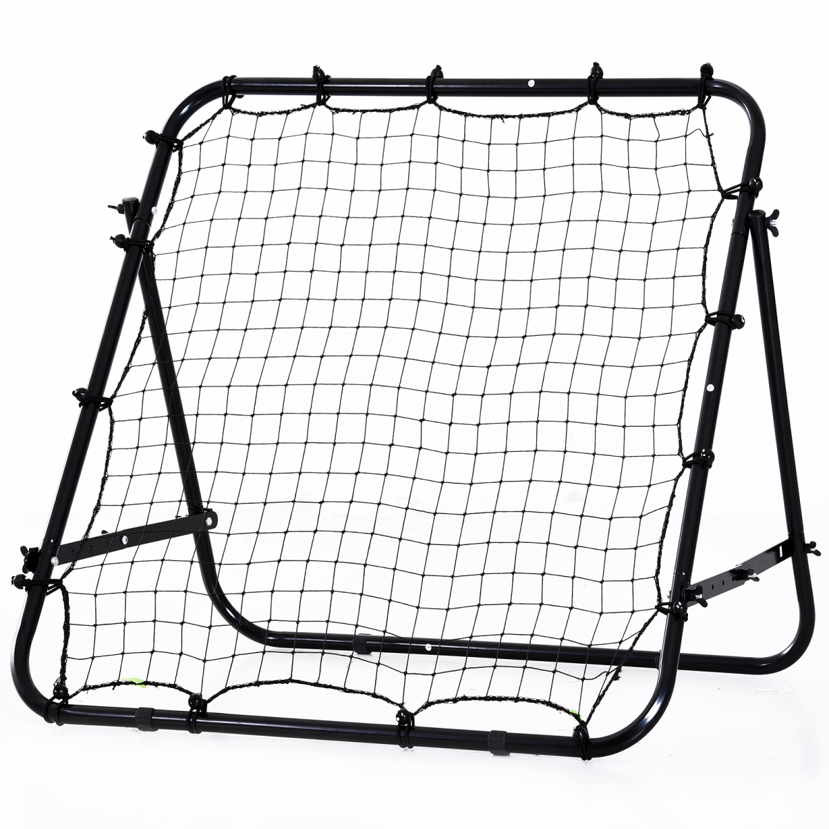 Rebounder Net Kids Adults Football Training Aid Practice Adjustable HOMCOM