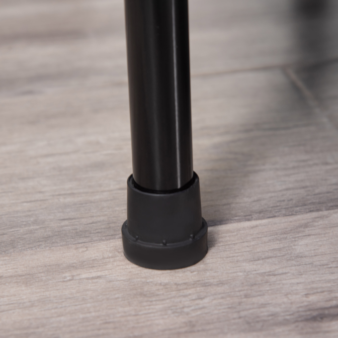 HOMCOM Φ81cm Fitness Trampoline Exercise, Max Load 100 KG, Blue Black