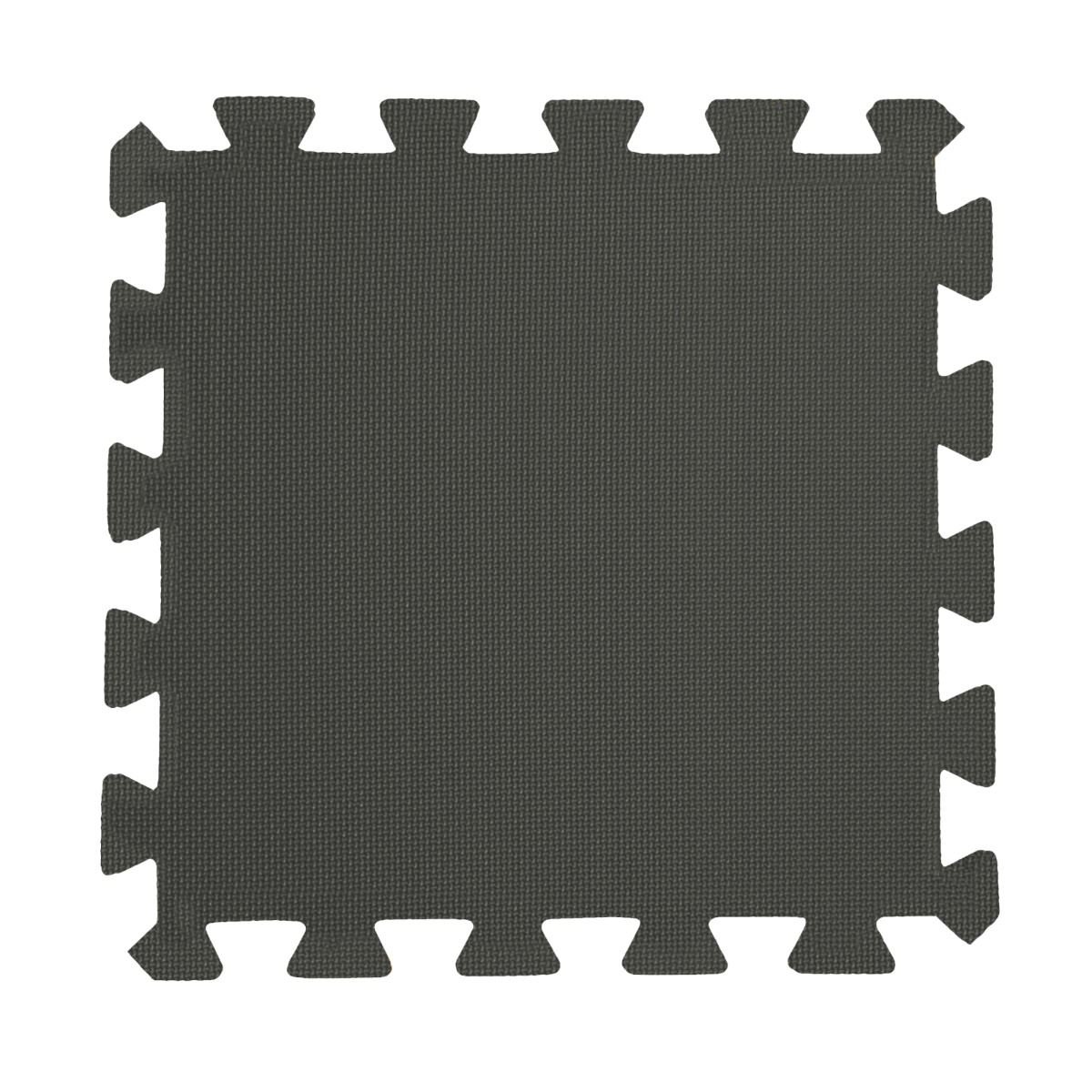 10PC Grey Interlocking Foam Mats 30x30cm