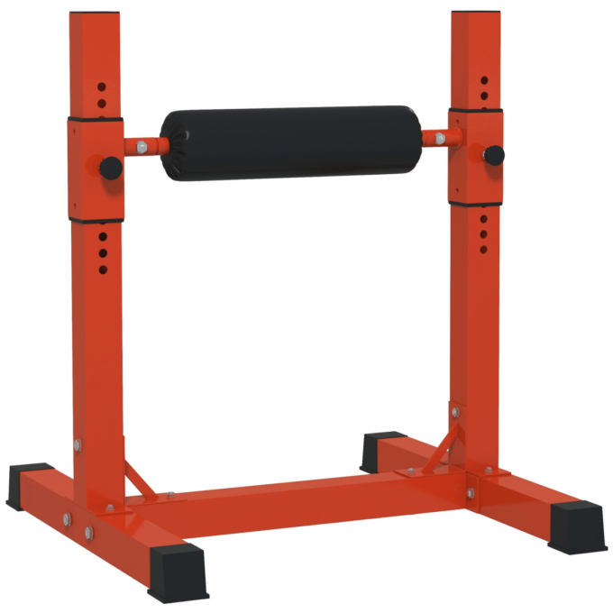 SPORTNOW Bulgarian Split Squat Stand, 12-Level Leg Training Machine