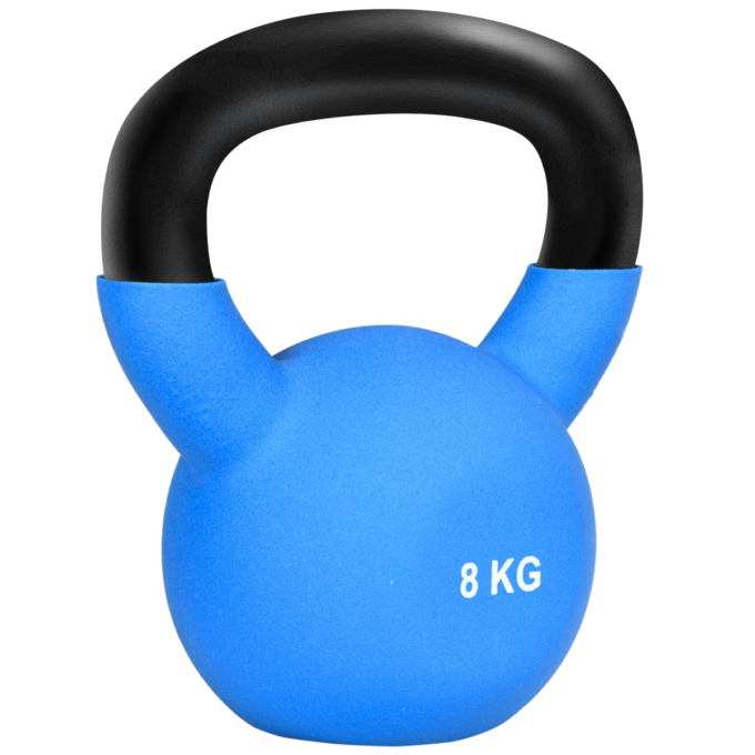 HOMCOM 8KG Kettlebell with Soft Body and Non-Slip Handle