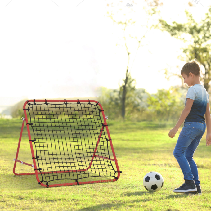 Rebounder Net Practise Goal Play Kids Adults Baseball Soccer Training HOMCOM