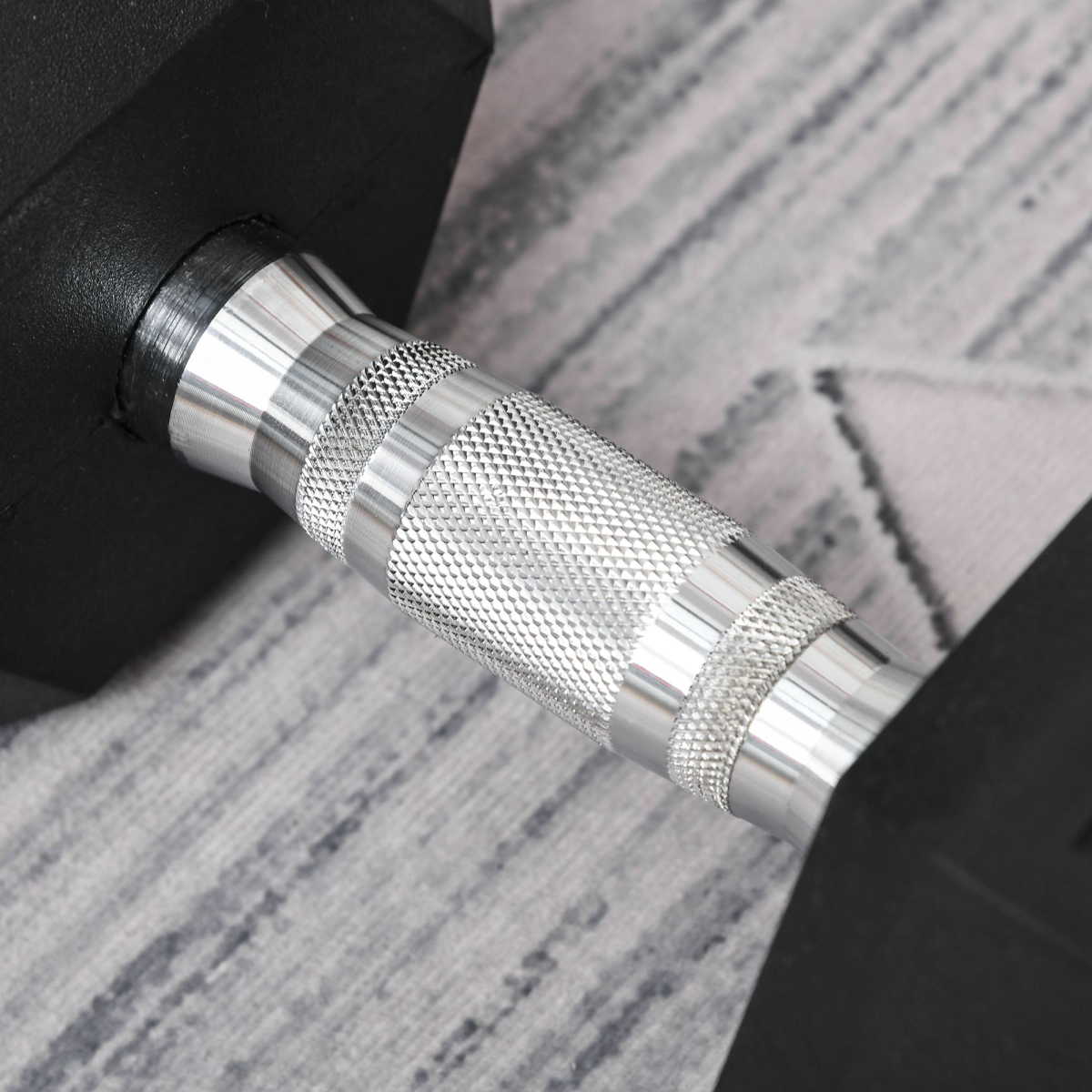 20KG Single Rubber Hex Dumbbell Portable Hand Weights Dumbbell Home Gym HOMCOM - Image 7