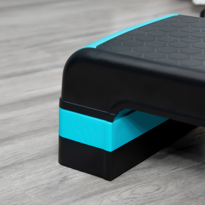 Aerobic Step Three-Level Adjustable Exercise Stepper for Home, Office HOMCOM