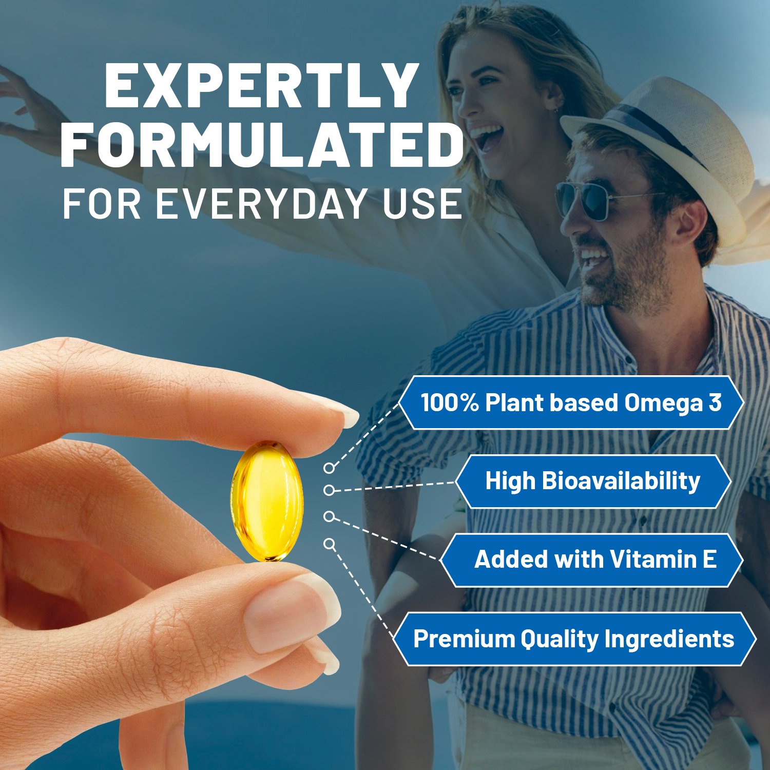 Prowise Vegan Omega-3 DHA from Algae Oil | 60 Softgels with Vitamin E - Image 4