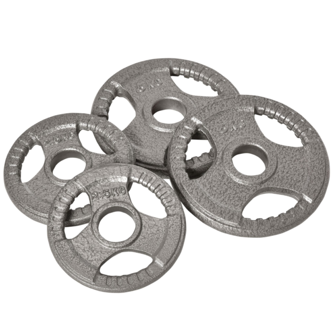 2" Olympic Weight Plates Sets for StrengthTraining w/ Weight 2 x 5kg, 2 x 2.5kg